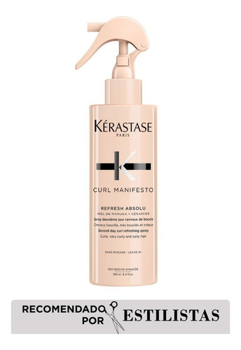 Spray Kérastase Curl Manifesto Cabello Rizado Refresh Absolu