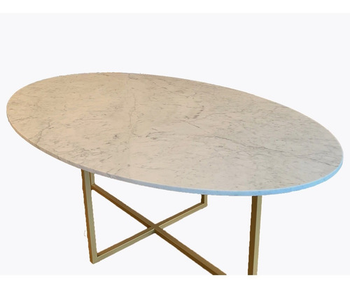 Mesa De Comedor Oval Slim