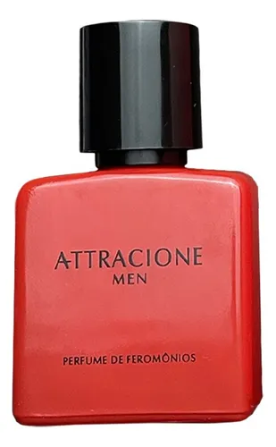 Attracione Men perfume Masculino Com Feromônios Ativados 25 mL