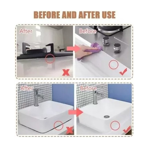 3 Piezas Cinta Selladora Para Baño, Ducha, Lavabo, Bañera