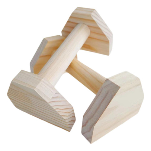 2 Piezas De Paralelas De Madera, Manijas De Flexiones De
