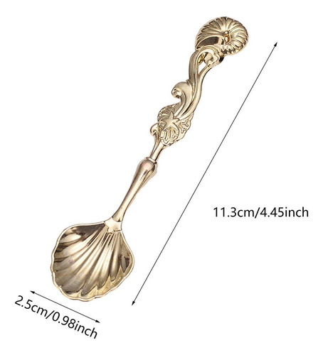 Cuchara De Café Cuchara Pequeña Para Manualidades, Dorado