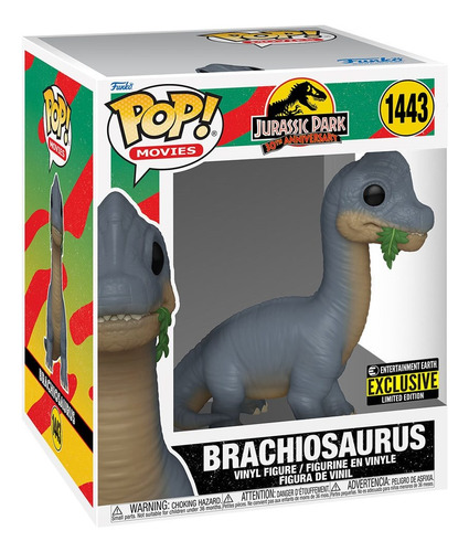 Funko Pop 1443 Brachiosaurus Jurassic Park