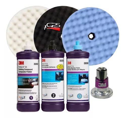 3m Kit Pulidor Profesional Con 7 Piezas