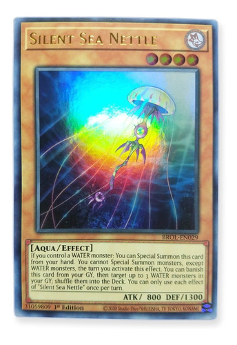 Yugi-oh! Silent Sea Nettle Brol-en029 Ultra