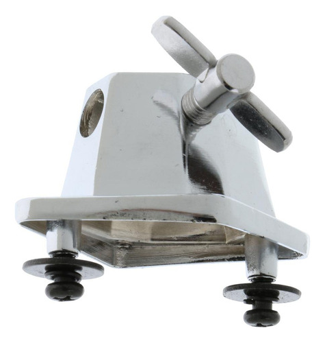 1 Pieza Soporte De Pierna De Tom Piso Cromado Bracket Para