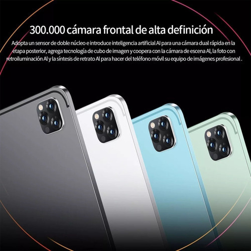 Tableta Mt6797 Chip 10.1 128gb Azul Y 6gb Memoria Ram Color Azul