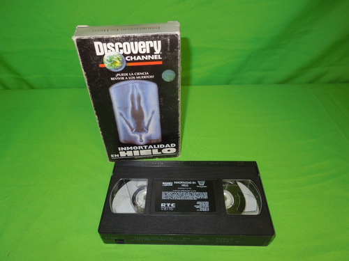 Vhs Inmortalidad En El Hielo Discovery Chanel (Usado)