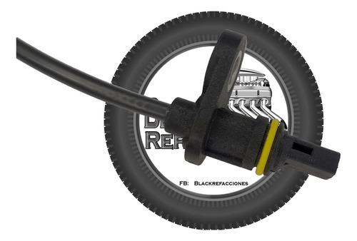 Sensor De Abs Trasero Derecho Honda Civic 06-11 Original