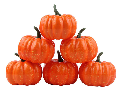 Calabazas Artificiales D Para Decoración De Halloween