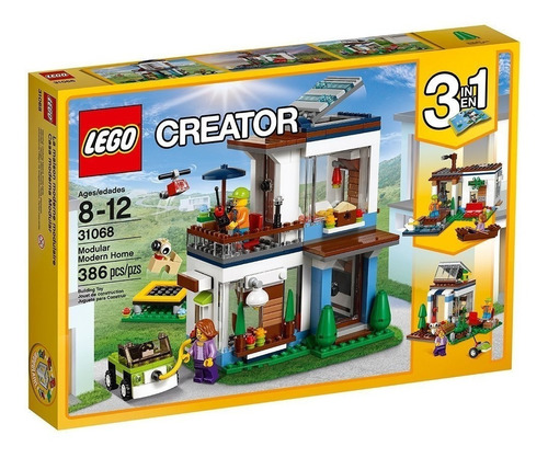 Lego Creator 3en1 31068 Casa Moderna Modular Mundo Manias