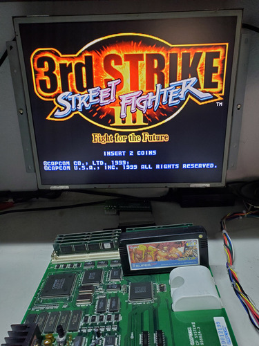 Street Fighter 3 3rd Strike Cps3 Capcom Jamma 6 Juegos En 1 (Usado)