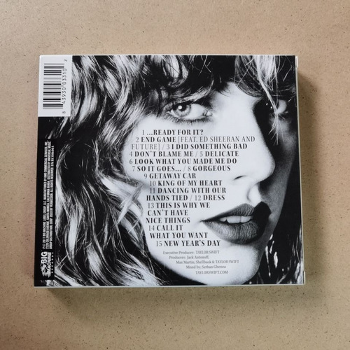 Fans-made Un-official Cd Reputation Taylor Swift