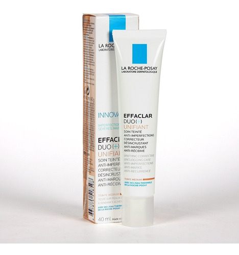 Anti-imperfecciones Effaclar Duo+ Unifiant 40ml Tono Medio