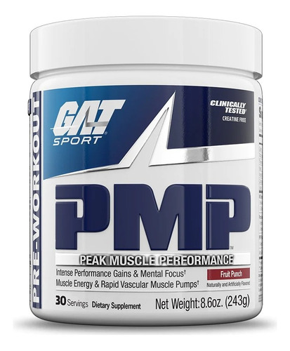 Pre Entreno Gat Nitraflex Pmp 30 Servicios Sabor Fruit Punch