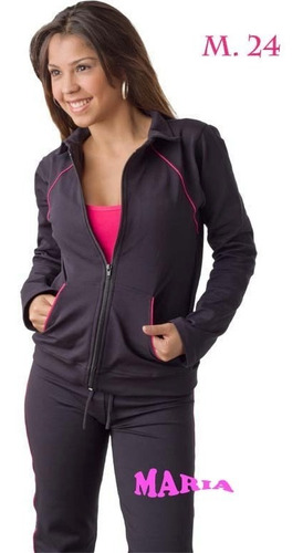 Conjunto De Dama 3 Piezas Chaqueta Deportivo. Talla Unica.