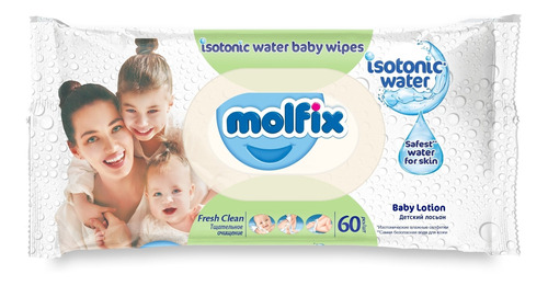 Toallitas Molfix Fresh Clean X60