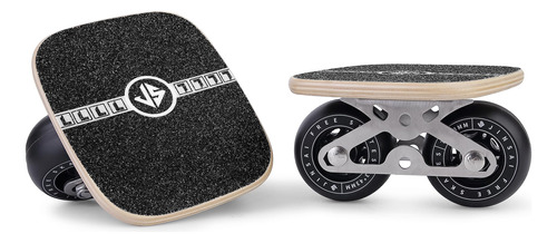 Freeskates, Patines Con Diseno De Skateboard Dividido, Panel