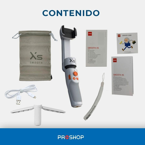 Imagen 10 de 10 de Estabilizador Gimbal Zhiyun Smooth Xs Celular Extensible !!