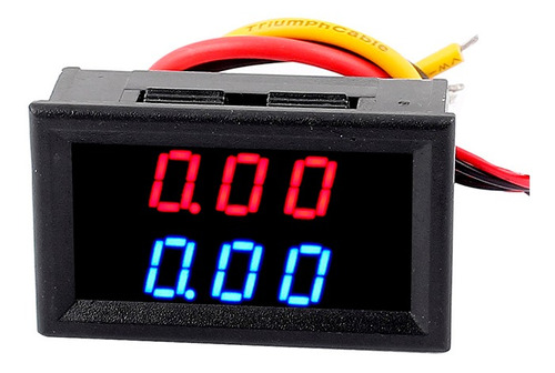 Panel Display Led Voltimetro Amperímetro Dc 0-100v 10a