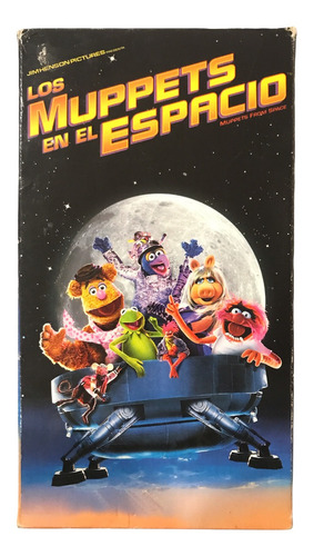 Vhs Original Los Muppets En El Espacio Jim Henson Rana Rene