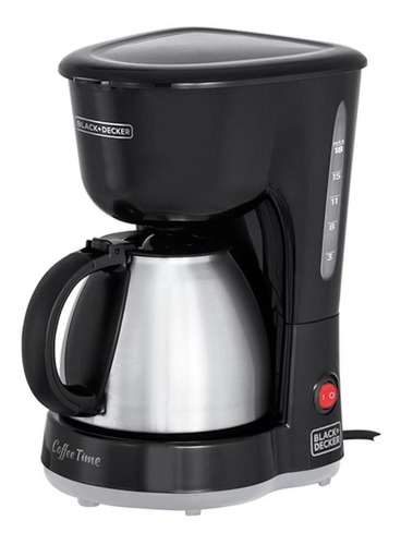 Cafeteira Elétrica Black+decker 18 Cafés Inox 750ml Cm15