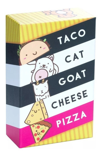 Taco Cat Goat Cheese Pizza Juego De Mesa