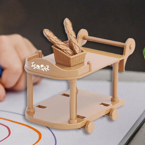 Estante De Almacenamiento En Miniatura Para Casa De