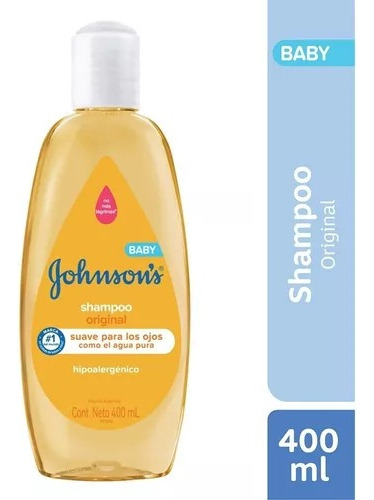 Shampoo Para Bebe Johnsons Baby Original X 400 Ml