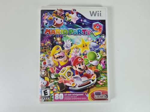 Mario Party 9 Original Nintendo Wii Mídia Física
