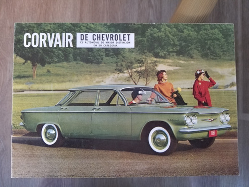 Catalogo Folleto De Venta Brochure Chevrolet Corvair Chile