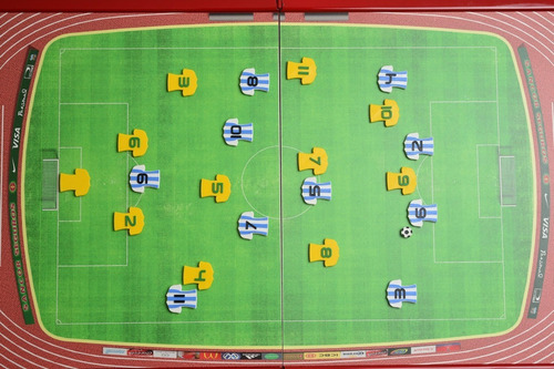 Imagen 5 de 5 de Pizarra Táctica De Fútbol Plegable Mag. 60 X 40 Cm + Sobre