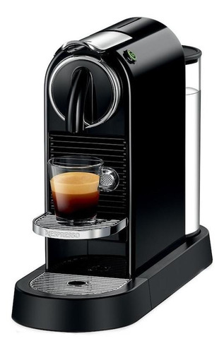 Cafetera Nespresso Citiz D113 automática negra para cápsulas monodosis 110V