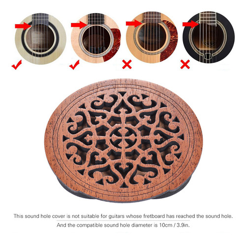 Y Funda Soundhole Sound Feedback Para Soundhole