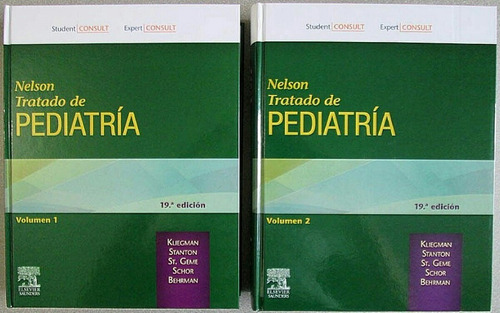 Libro ( Nelson ) Tratado De Pediatría. 2 Tomos + Acces Inter