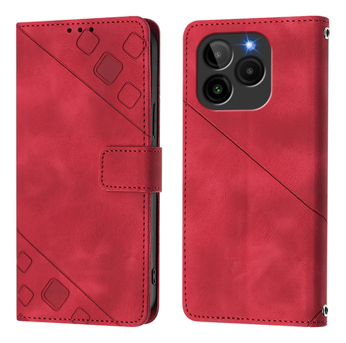 Funda Tipo Cartera Con Tapa Para Blu Bold K10