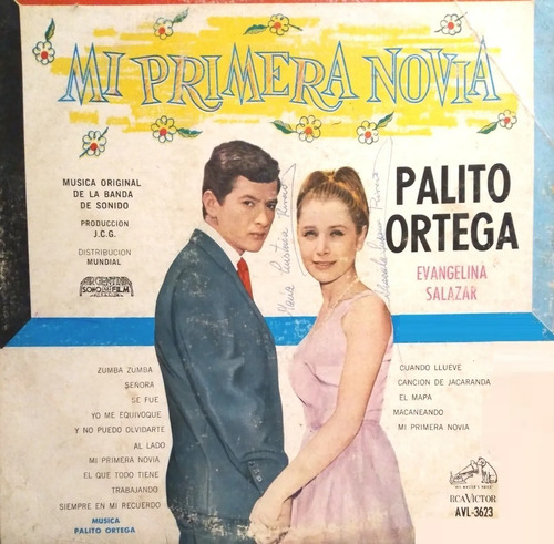 Palito Ortega Mi Primera Novia Vinilo Long Play Muy Raro (Usado)