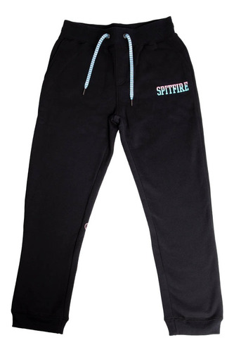 Spitfire Jogger Niño Adolescente Stripe To Burn Negro