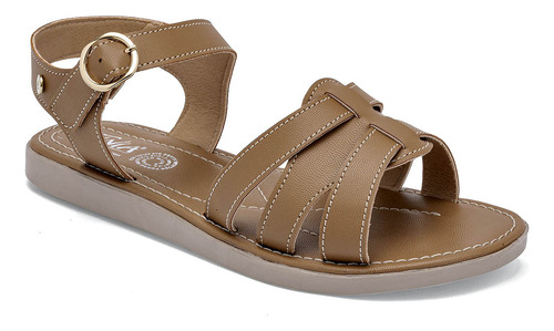 Sandalia Etnia Camel 2116