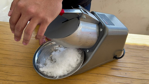 Picadora Hielo Raspados Cholados Triturador De Hielo