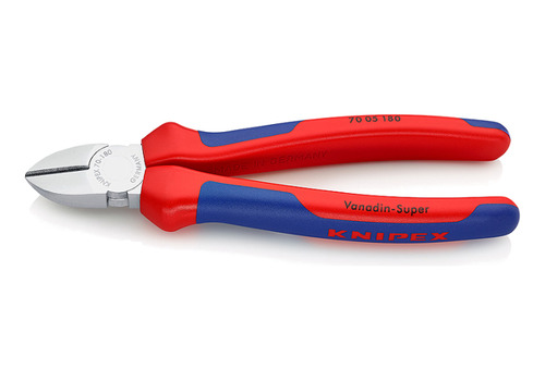 Alicate Corte Diagonal Bicomponente 180mm - Knipex Kn1646