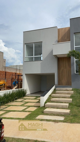 Imagem 5 de 8 de Excelente Casa De 3 Dormitórios No Condomínio Village Moutonnée Salto Sp - Ca00092 - 69278277