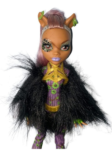 Muñeca Monster High Clawdeen Ghouls Rule Usada, Sin Caja