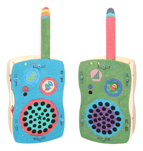 Intercomunicador Para Niños, Conjunto De Bricolaje, Radio
