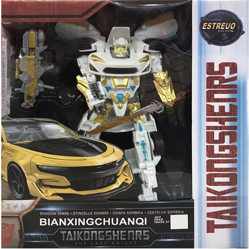 Robot Transformer Figura De Acción Auto Robot Con Accesorios