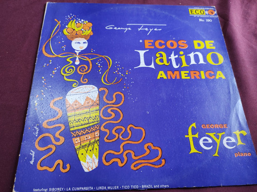 George Feyer Ecos De Latino Vinilo,lp,acetato,vinyl