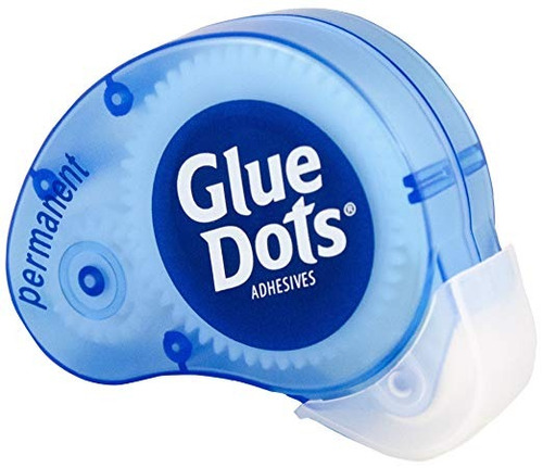 Glue Dots Permanente Dot N' Go Dispensadores, Juego De 6 Dis