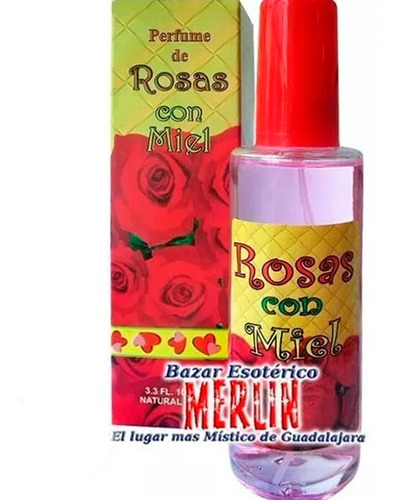 Perfume Rosas Con Miel - Atrae El Amor Y Pareja Mágicamente!