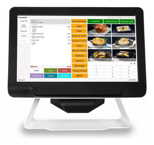 Kit Punto De Venta Touch Restaurantes Todo Incluido Sambapos