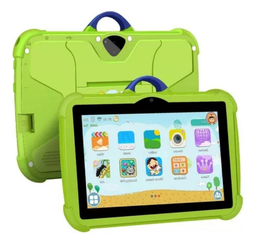 Tableta Infantil Bdf 7 De 4 Gb + 64 Gb Android 13 Con Wifi